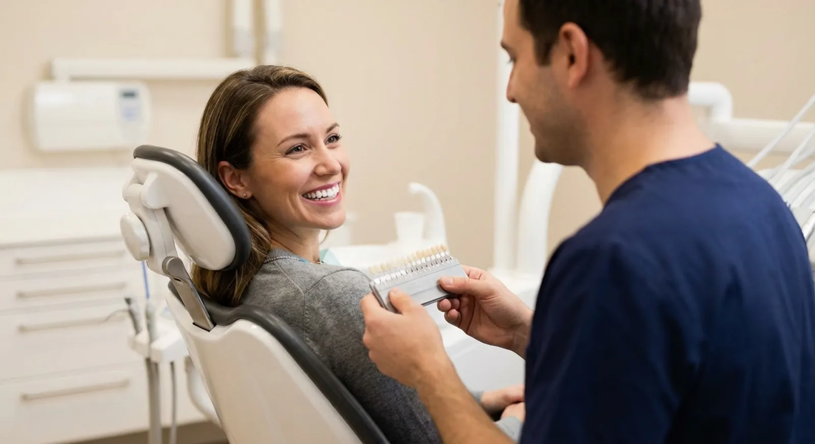 Professional teeth whitening at Compass Dental Care in Parap, Darwin